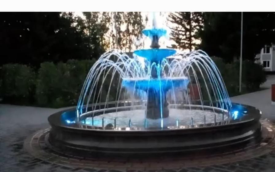 Waterproof LED fountain installation in Pune